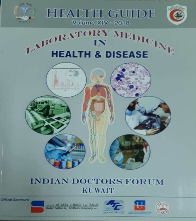 Indian Doctors Forum HG 2018 - Laboratory Medicine in Health and Disease