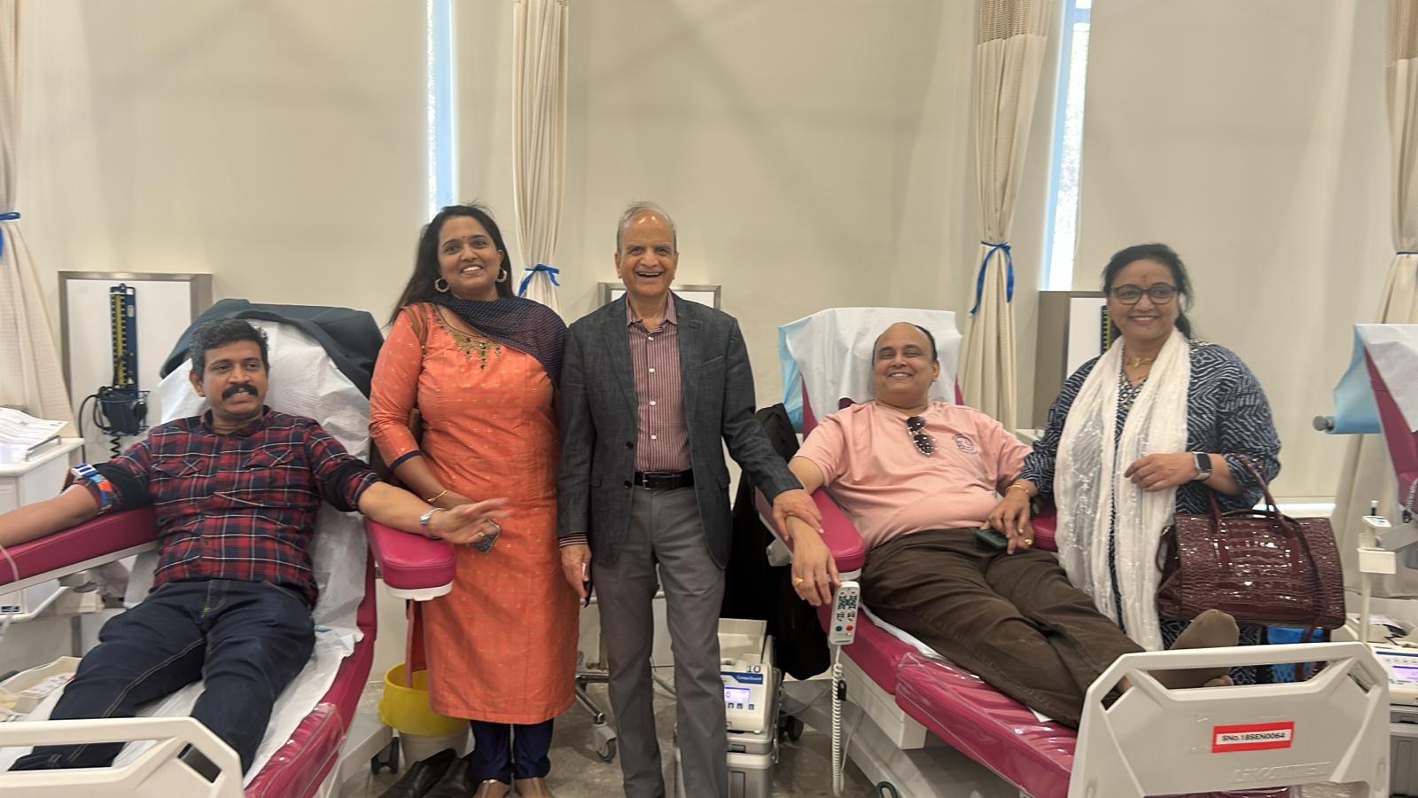 Blood Donation Camp by FID with Embassy of India 